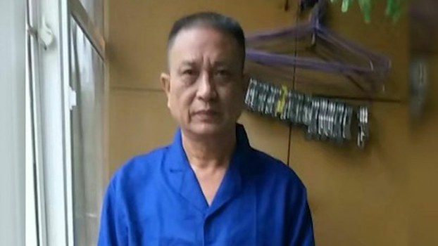 Activist Gu Guoping, who was detained by authorities in Shanghai after he expressed public support for the anti-extradition movement in Hong Kong, in an undated photo.